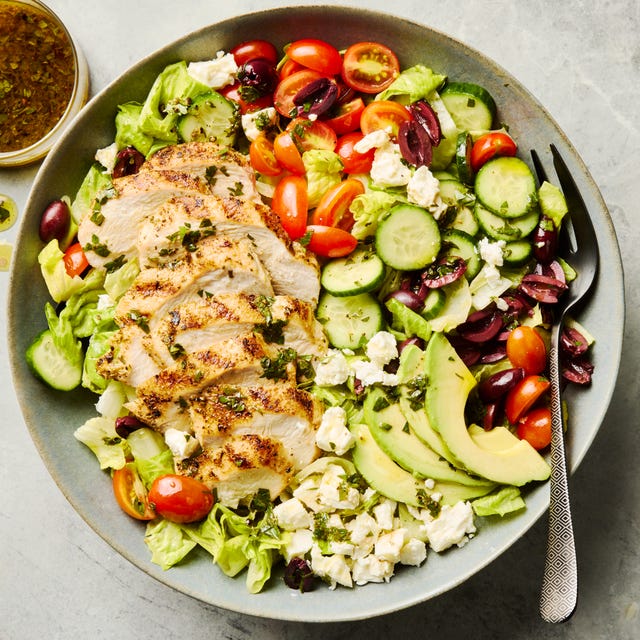 Frango com Salada