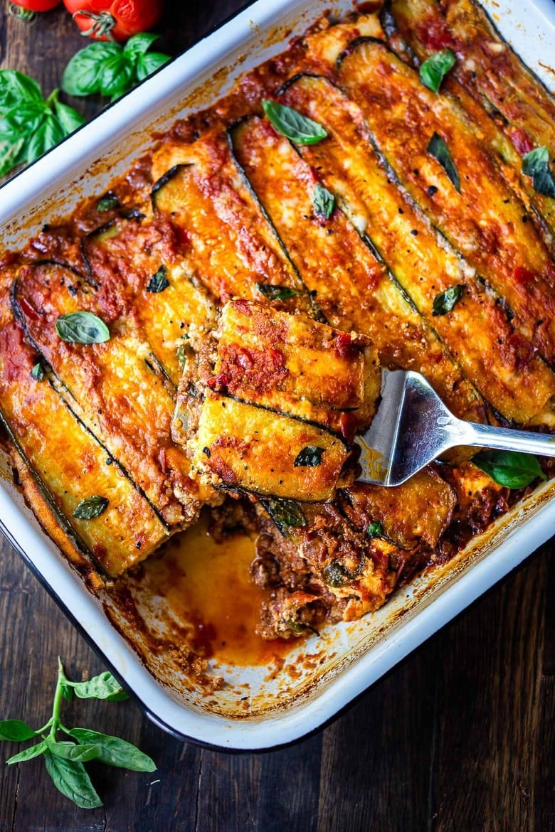Lasanha Keto